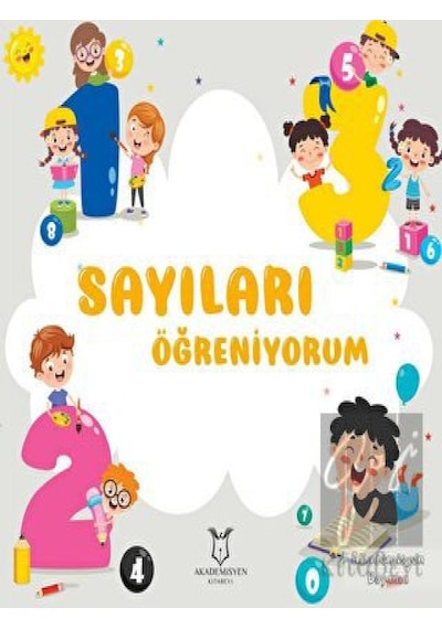 Sayıları Öğreniyorum - Akademisyen Boyama Akademisyen Kitabevi  -  Akademisyen Kitabevi