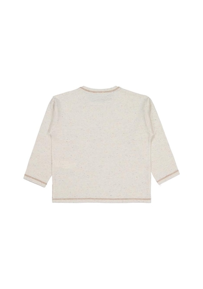 Civil Boys Cepli Overlok Dikişli 2-5 Yaş Sweatshirt - Bej