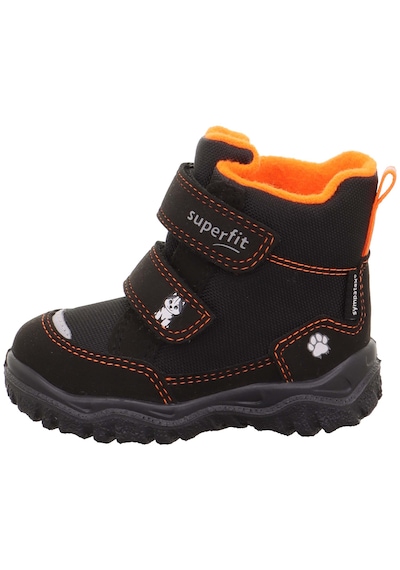 Superfit 1-006047 Husky Çocuk Siyah/turuncu Sympatex Bot Siyah Turuncu