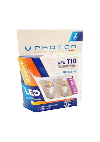 Photon T10 Turuncu W5W 15Smd 12V Exclusive Park Led Ph7028 Na