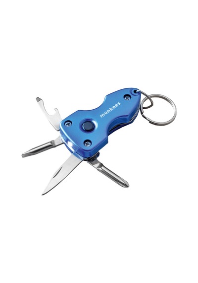Munkees Multi Tool Led Light Lacivert Anahtarlık