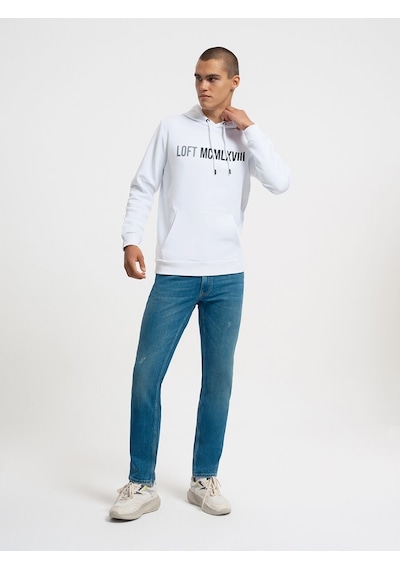 LOFT Regular Fit Erkek Sweatshirt Lf2034936 Q1.v1 Beyaz