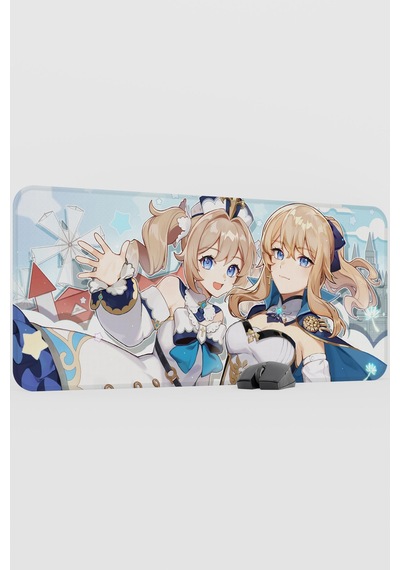 Barbara Genshin Impact Anime Gacha V2 - 90x40 Xxl Gaming Mouse Pad Fare Altlığı