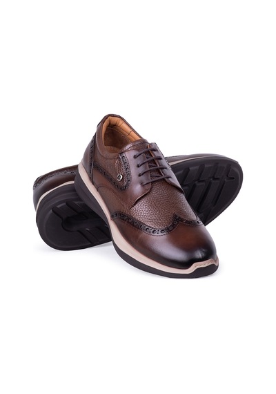 Pierre Cardin 336052 Erkek Hakiki Deri Ayakkabı Kahverengi