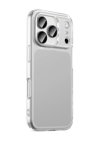 Apple Uyumlu iPhone 17 Pro Kılıf Zore Süper Silikon Kapak Seffaf