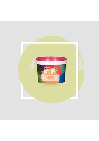 Bi Boya Ekonomik Mat İç Cephe Boyası 3.5 KG Filiz