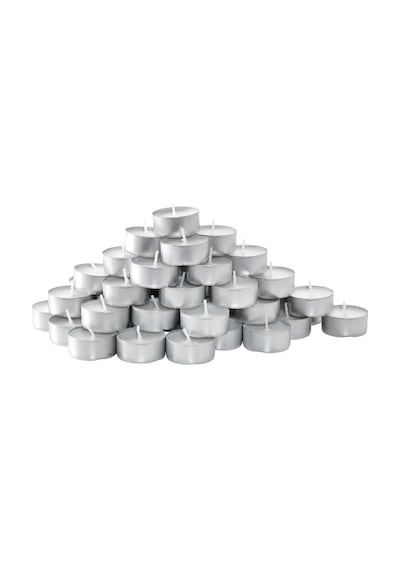 Tr Glımma Tea Light Mum, 50'li Set, Beyaz, Kokusuz Diğer