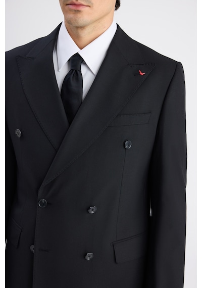 D's Damat Ds Damat Regular Fit Siyah Düz Takim Elbise 6he05ob35588m 001
