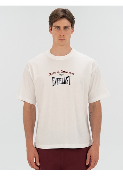 Everlast Heritage Champions Beyaz Unisex Tişört Beyaz
