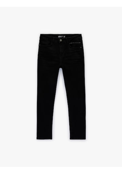 Koton Normal Bel Cepli Slim Fit Jean Pantolon - Brad Jean Siyah 6sam40010nd Siyah Koton Normal Bel Cepli Slim Fit Jean Pantolon - Brad Jean Siyah 6sam40010nd Siyah