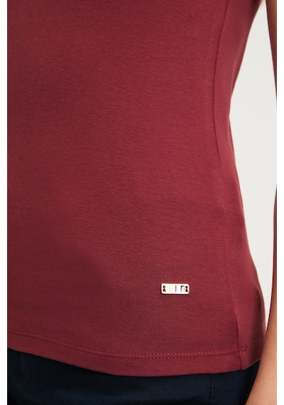 U.s. Polo Assn. Kadın Vişne Tişört Basic 50323534-vr223