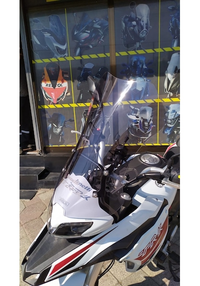 2019-23 Benelli Trk 251 Uzun Ön Cam Zeus Açık Füme 56cm 4mm Trk251