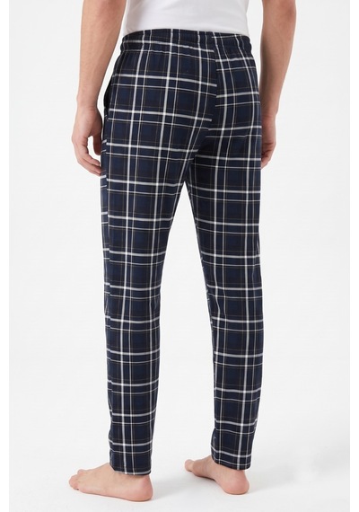 İki Yıldız Erkek Tek Penye Pijama Alt Bgl-st05657 Lacivert