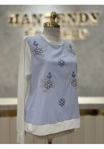 Fuat Gürşen Fg-26y5350-b Bebe Mavi Renk Tunik Çok Renkli