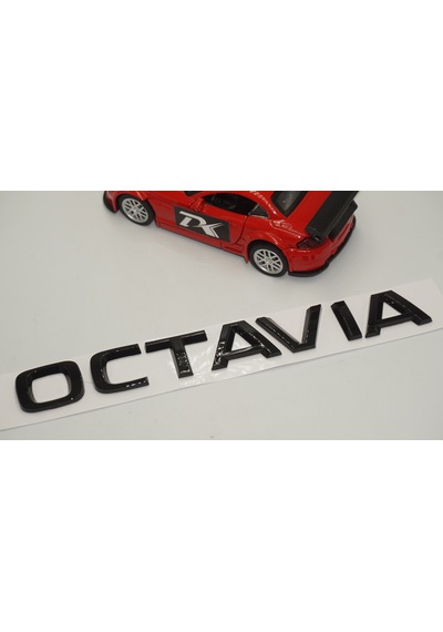 Dk Tuning Skoda Octavıa 4 Bagaj Parlak Siyah Abs 3m 3d Yazı Logo