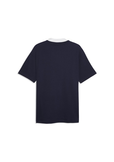 Puma Class Relaxed Material Erkek Lacivert Günlük Stil T-shirt 69430206 Mavi