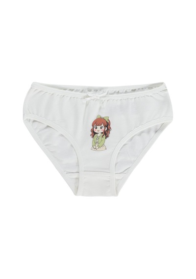 Civil Girls Cute 2-10 Yaş Kız Çocuk 2'li Külot - Standart Çok Renkli