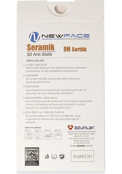 İphone 8 Plus 3d Antistatik Mat Seramik Nano Ekran Koruyucu - Noth-849513