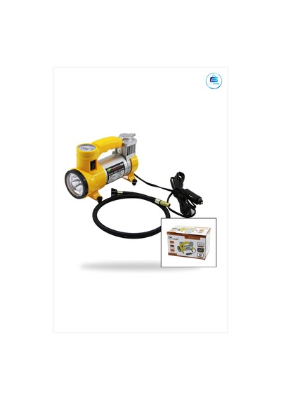 Araç Kompresörü 12v 150psı Lpm Led Fenerli Taşınabilir Lastik Şiş