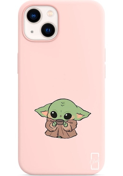 Apple Uyumlu iPhone 13 Lansman Kılıf Baby Yoda