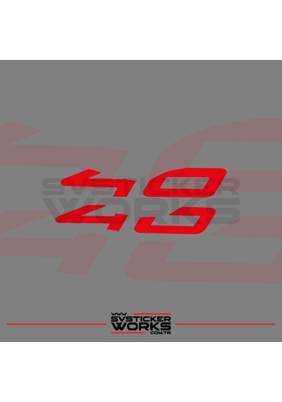 Cfmoto 450sr 40 Sticker Yan Plastik Sticker Etiket Yüksek Kalite Folyo