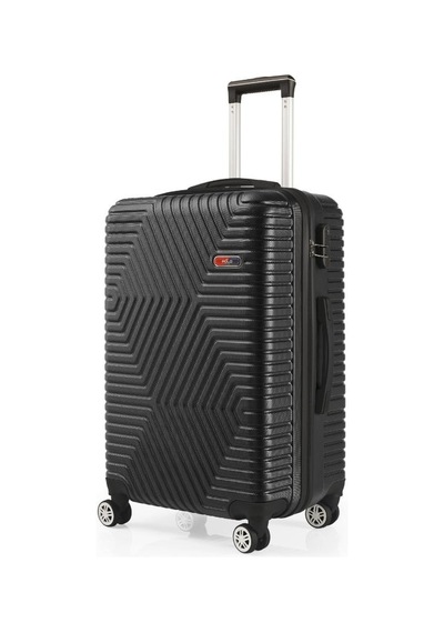 G&d Polo Suitcase Abs Siyah Orta Boy Valiz 600.01-o Siyah