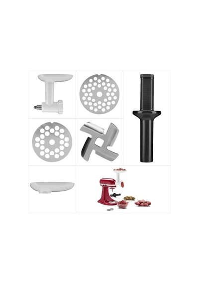KitchenAid Uyumlu 5Ksmfga Kıyma Çekme Ve Gıda Öğütme Aksesuarı (531548407)