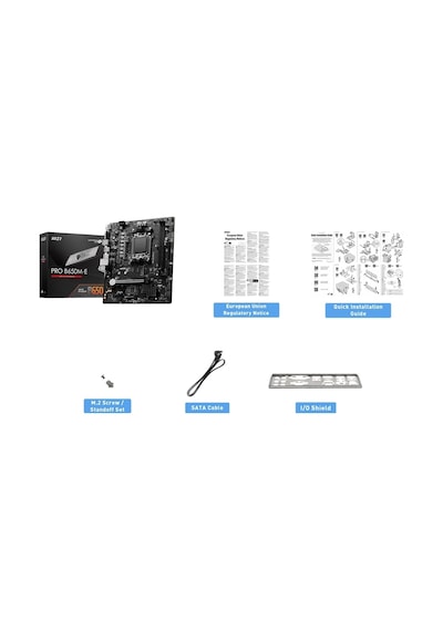 Msı Pro B650m-e Ddr5 6800mhz Oc M.2 Am5 Matx Anakart
