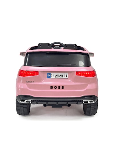 Boss Gt Pembe Uzaktan Kumandalı 4x2 12 Volt Akülü Araba - Rc Maybach Akülü Araba Pembe