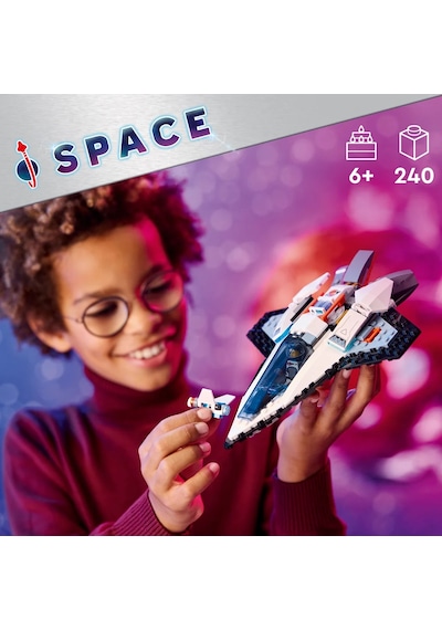 LEGO® City Yıldızlararası Uzay Gemisi 60430 6+ Yaratıcı Oyuncak Yapım Seti - 240 Parça
