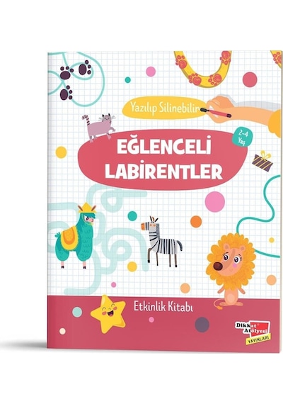 Etkinlik Kitabı Seti Eğlenceli Labirentler, Mantıksal Düşünme Becerileri Ve Dikkat, Eğitici ?