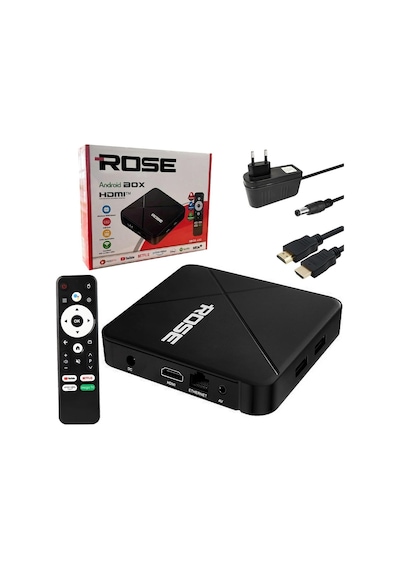 Rose Tv Box 4-32gb 6k Medya Player Ses Komutlu