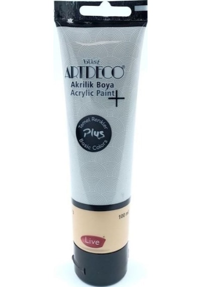 Plus Akrilik Boya 100ml Tüp 498 Gri