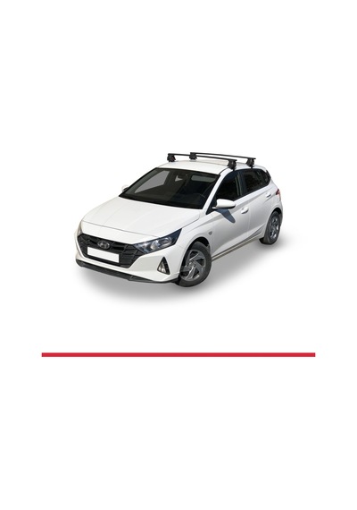 Hyundai İ20 Bc3 2020 Ve Sonrası İle Uyumlu Ace-4 Ara Atkı Tavan Barı Siyah