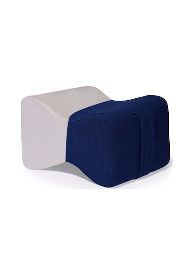 Visco Ortopedik Diz Arası Yastık 25X20/15 cm, Lacivert
