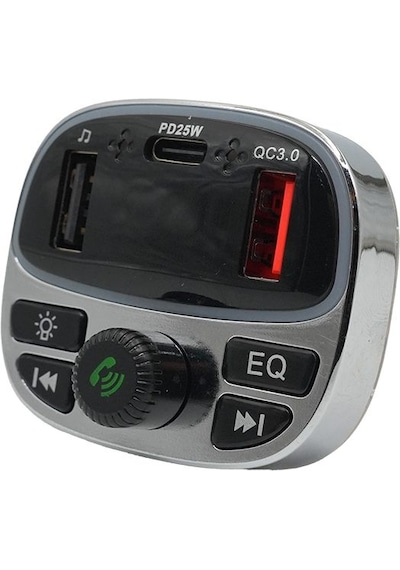 Araç Fm Transmitter Şarj Cihazı Hızlı Şarj Usb Mp3 Çalar