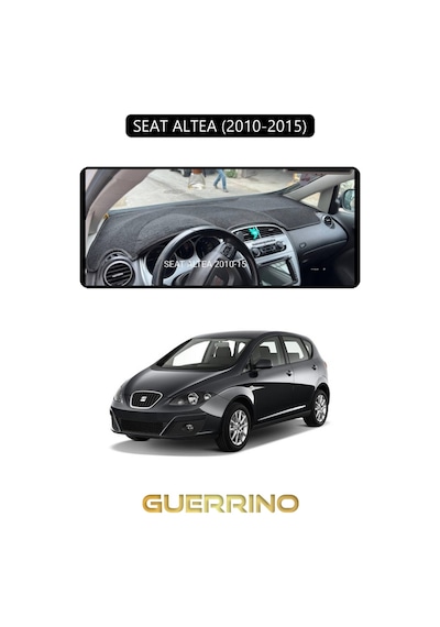 Seat Altea 2010-2015 Torpido Koruma Halısı Siyah Kenar