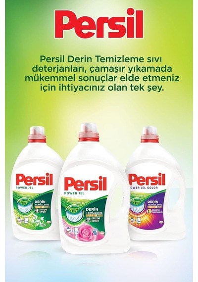 Power Jel Color Derin Temizleme Plus 26 Yıkama Renkliler İçin Sıvı Çamaşır Deterjanı 1 X 1690 Ml Diğer