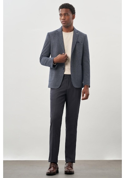 İmza Lacivert Desenli Örme Mono Yaka Astarsız Esnek 6 Drop Slim Fit Casual Ceket 1002245161 Lacivert İmza Lacivert Desenli Örme Mono Yaka Astarsız Esnek 6 Drop Slim Fit Casual Ceket 1002245161 Lacivert