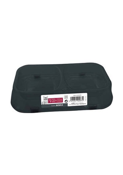 Northcity İkili Kedi Mama Kabı 2x150 Ml - Pratik Ve Temiz Kedi Besleme Takımı