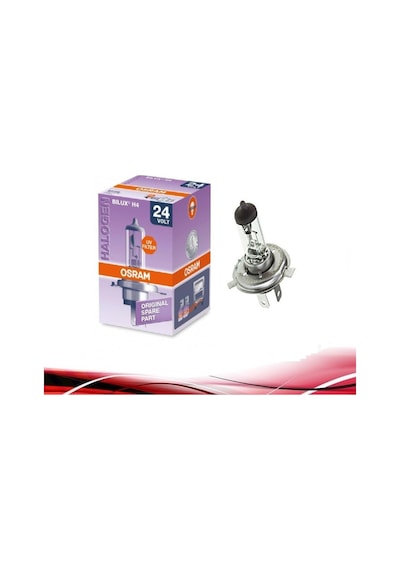 Osram 24v H4 75/70w Uzun Omurlu Far Ampulü