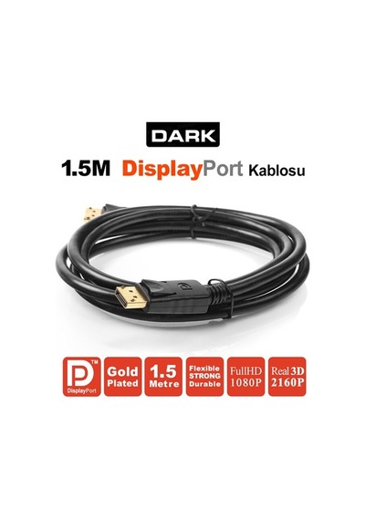 Dark Dk-Cb-Dpl150 Display Erkek To Display Erkek 1.5 Mt