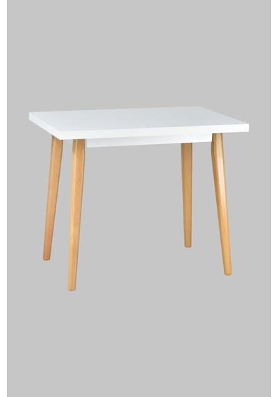 Vilinze Eames Sandalye Avanos Ahşap Mdf Mutfak Masası Takımı - 60x90 Cm Beyaz