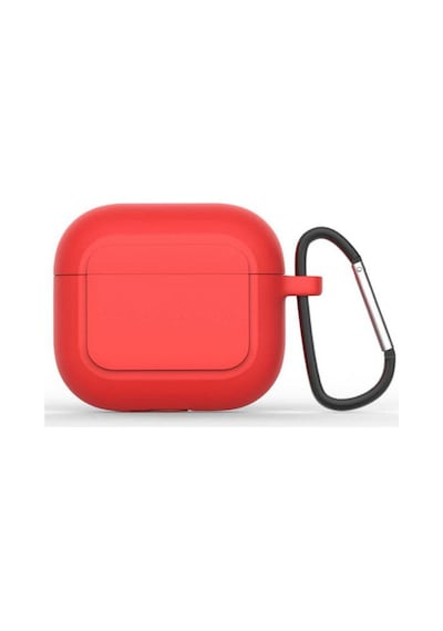 Apple Uyumlu AirPods 3. Nesil Kılıf Zore Airbag 23 Kılıf-Kırmızı Kırmızı