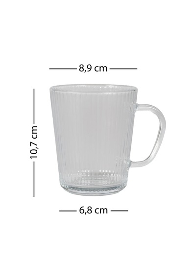 Rakle Magical Christmas Optik 2'li Kupa Seti 360 Cc Renkli