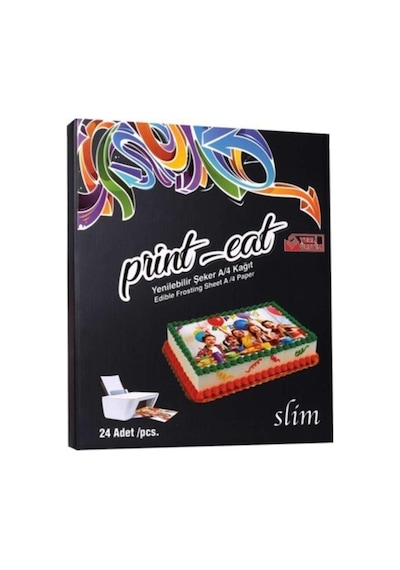 Print - Eat Yenilebir Resim Baskı Kağıdı 24'lü Diğer