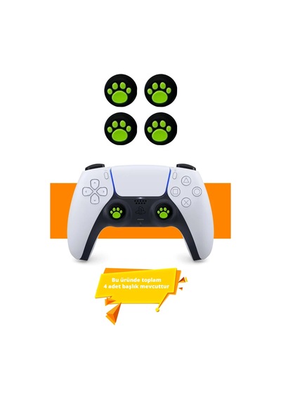 Ps3, Ps4, Ps5, Xbox Uyumlu Analog Stick Koruyucu - Clt-72 - 4 Lü Set