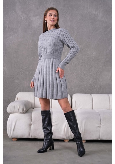 Flex Fashıon Saç Örgülü Trend Popüler Triko Mini Elbise Açık Gri - 662242424 Açık Gri - 662242424 Açık Gri Flex Fashıon Saç Örgülü Trend Popüler Triko Mini Elbise Açık Gri - 662242424 Açık Gri - 662242424 Açık Gri