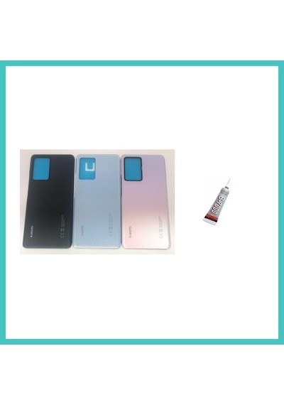 Ny Joy Mi 13 Lite Uyumlu Arka Batarya Kapağı Siyah + B7 Nyjoybz