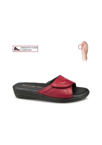 9863-36 Ceyo Ortopedik Bayan Terlik Bordo
